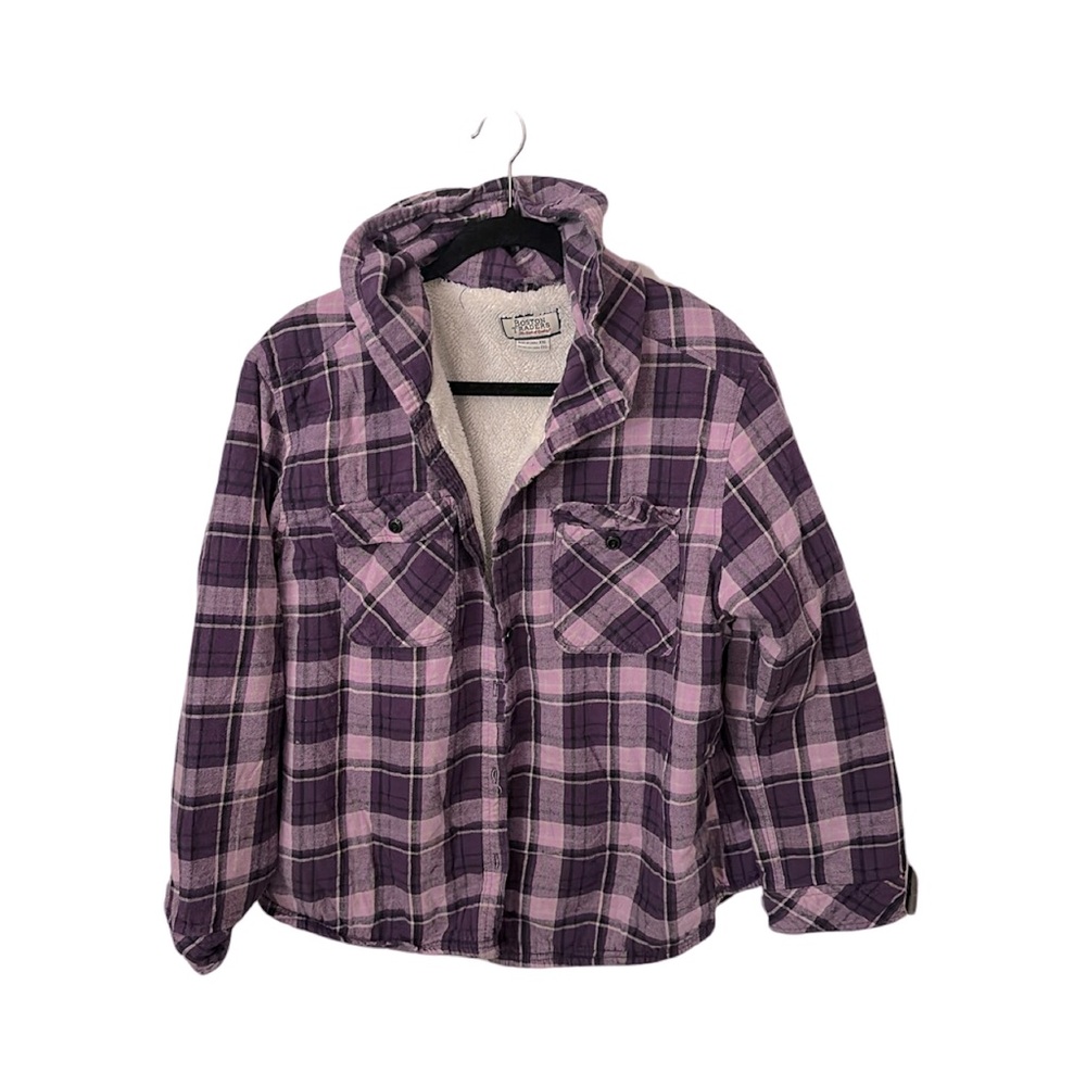 Boston Traders Purple Plaid Jacket